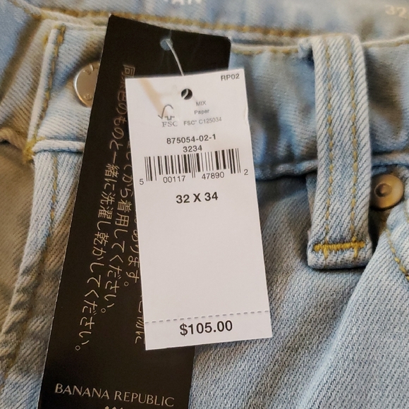 Banana Republic Light Blue Travel Jeans - Picture 9 of 9